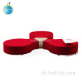 Heißverkäufe neueste Büromöbel Stoff Lounge Sofa Set